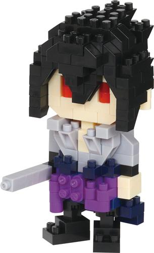 BANDAI - Sasuke Uchiha "Naruto Shippuden" -Nanoblock - Character Collection Series