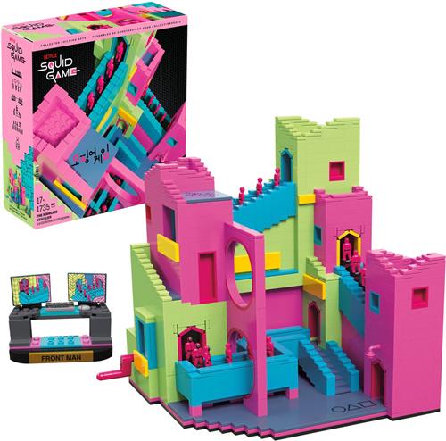Mattel Squid Game MEGA Construction Set Squid Game Staircase Construction kits