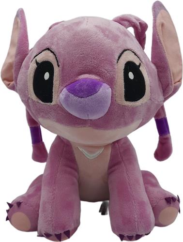 Disney - Lilo en Stitch - Knuffel - Angel - Roze - Pluche - 25 cm