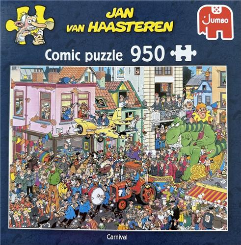 Jan van Haasteren comic puzzle jumbo 950 stukjes Carnival puzzel carnaval