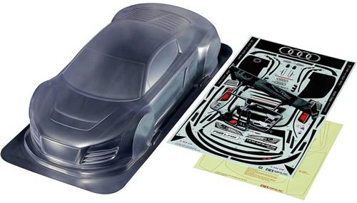 Tamiya 51754-000 1:10 Body Audi R8 LMS 2008 Ongeverfd