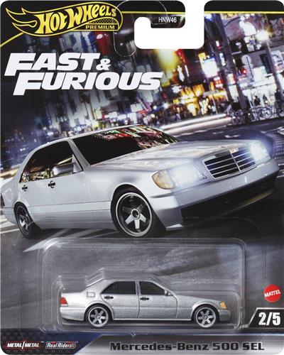 Hot Wheels Fast & Furious HRT94, Auto, 3 jaar, Metaal, Zilver