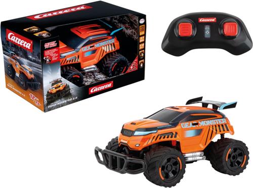 1:18 Carrera RC Monster Truck - Gear Monster 3.0 - Oranje - 2,4GHz RC Model Kant en Klaar