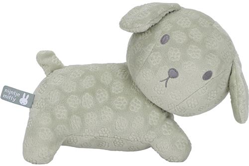 Snuffie knuffel 25cm green flower