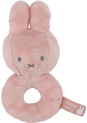 Nijntje rammelaar pink flower