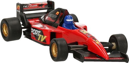 Goki Modelauto Racewagen - rood - 10 cm - race auto - schaalmodel - Formule