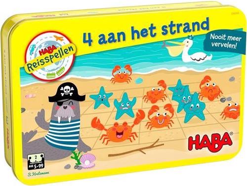 Haba Reisspel 4 Aan Het Strand Junior Metaal (nl)