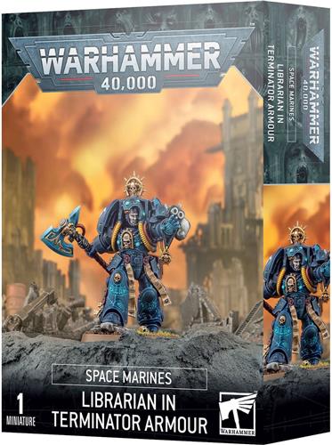 Space Marines Librarian in Terminator Armour