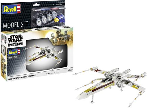 1:57 Revell 66790 Carson Teva's X-Wing - Star Wars The Mandalorian - Model Set Plastic Modelbouwpakket
