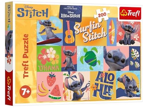 Trefl Trefl 200 - Hawaiian adventures / Disney Stitch The Movie_FSC Mix 70%.