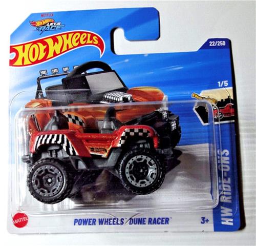 HOT WHEELS POWER WHEELS DUNE RACER ORANGE 22/250 HW RIDE-ONS 1/5 SHORT CART