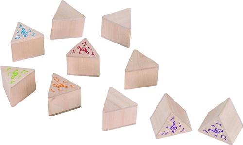 Goki Geheugenspel Geluiden Houten Blokjes 7 X 7 Cm