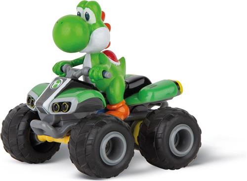 Carrera RC Mario Kart - Mini Quad - Yoshi - Schaal 1:40 - 2,4GHz RC Model Kant en Klaar
