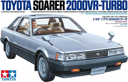 1:24 Tamiya 24365 Toyota Soarer 2000VR-Turbo Auto Plastic Modelbouwpakket