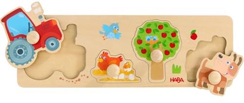 Haba Inlegpuzzel Boerderij.