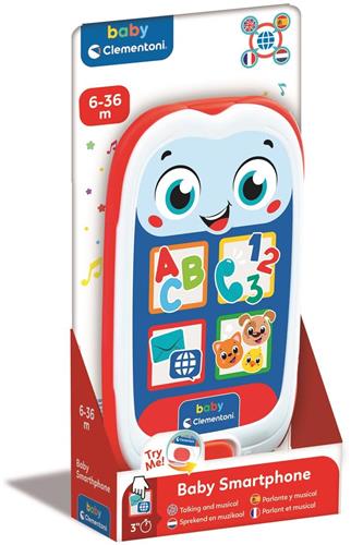 Clementoni - Baby speelgoed - Smartphone - Leren praten - Met Geluid - Vanaf 10 maanden