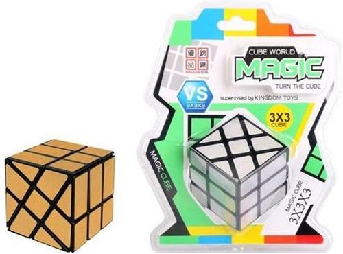 IQ Puzzel Magic 9 x 6 x 6 goud/zilver Kubus :: HOT Games