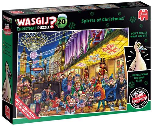 Wasgij Christmas 20 - Geesten van Kerstmis Puzzel 2x 1000 stukjes