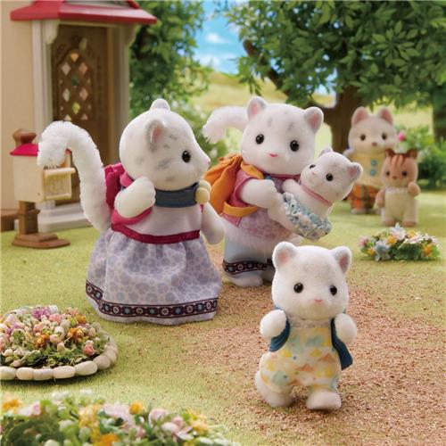 Sylvanian Families 5814 Familie sneeuw luipaard