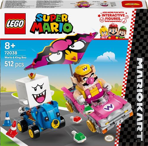 LEGO® Super Mario: Mario Kart  Wario en King Boo - 72038