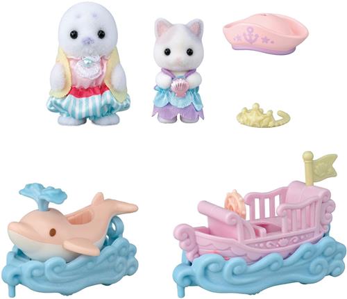 Sylvanian Families 5820 Pretpark speelset- op de golven glijden
