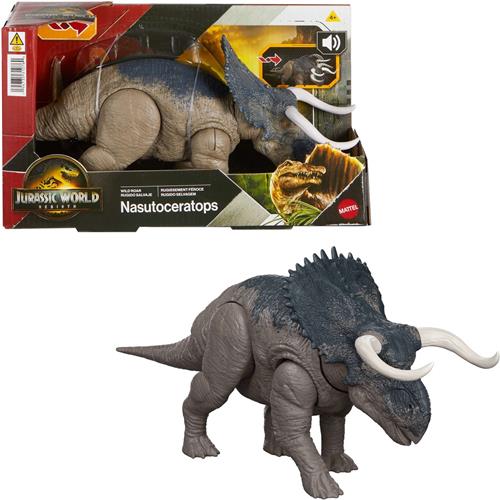 JURASSIC WORLD WILD BRULLENDE Nasutoceratops