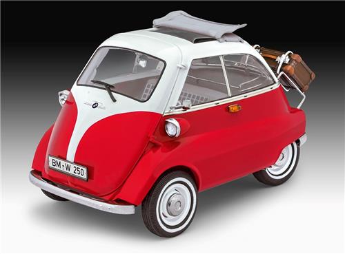 1:16 Revell 07735 BMW Isetta 250 - 70th Anniversary Exclusive Edition - Auto Plastic Modelbouwpakket