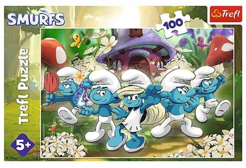 De Smurfen Puzzel - Meet the Smurfs - 100 Stukjes