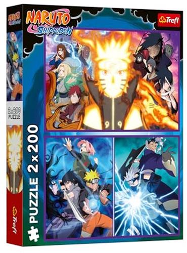 Trefl Trefl 2x200 - Ninja from the Hidden Leaf Village / Masashi Kishimoto Naruto Shippuden_FSC Mix 70%.