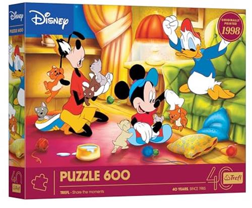 Trefl Trefl 600 - 40th anniversary Trefl - Mickey Mouse and Friends_FSC Mix 70%.