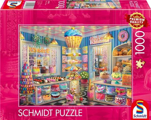 Schmidt Spiele Bunte Bäckerei - 1000 Teile.