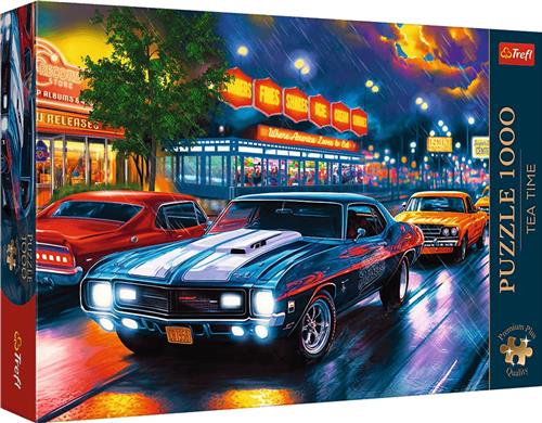 Trefl Trefl 1000 Premium Plus - Tea Time: Night drive_FSC Mix 70%.