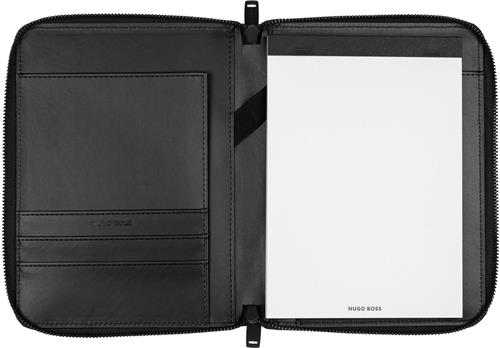 A5 schrijfmap Label Black