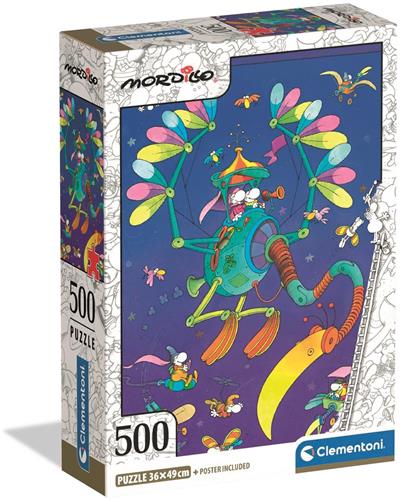 Clementoni - Puzzel - 500 Stukjes - Mordillo The Journey - Puzzel Voor Volwassenen