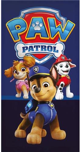 Paw Patrol strandlaken - 140 x 70 cm. - Paw Patrol handdoek - sneldrogend