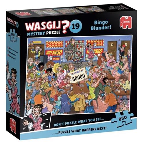 Jumbo - Puzzel - Wasgij 19 mystery puzzel - Bingo Blunder! - Legpuzzel - 950 stukjes