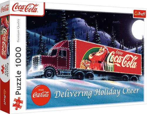 Trefl Trefl 1000 - Christmas Caravan / COCA COLA.