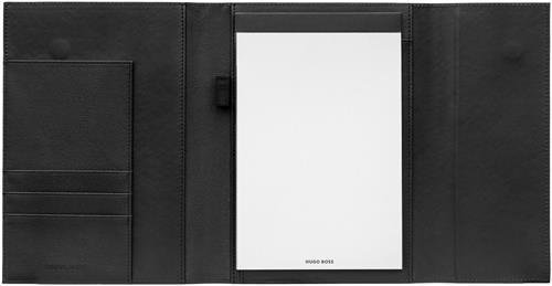 A5 Schrijfmap Pinstripe Black