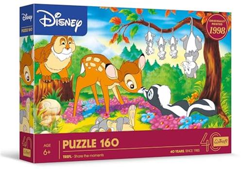 Trefl Trefl 160 - 40th anniversary Trefl - Bambi and forest friends / Disney Bambi_FSC Mix 70%.
