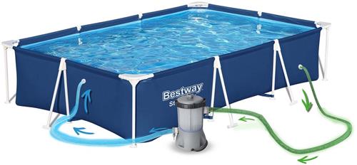 Frame tuinzwembad 300 x 201 x 66 cm 16 in 1 Bestway 56404N
