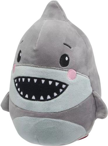 Haai - Fisher-Price Squishy Pluche Knuffel 25 cm - Speelgoed Dieren Knuffels voor Kinderen en Baby - Kind vriendelijk - Child friendly plush toy - Kawaii kussen