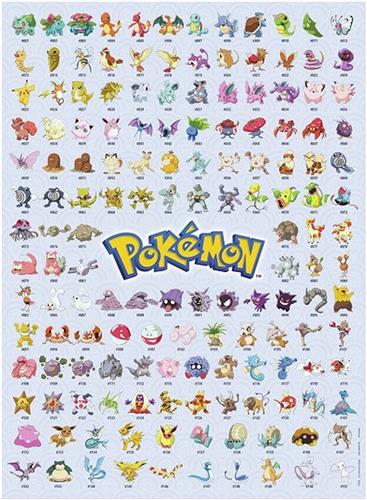 Ravensburger puzzel Pokémon - Legpuzzel - 500 stukjes