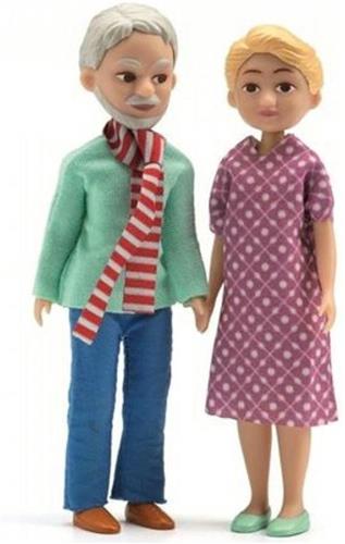 Djeco DJ07816 Poppenhuis Opa en Oma