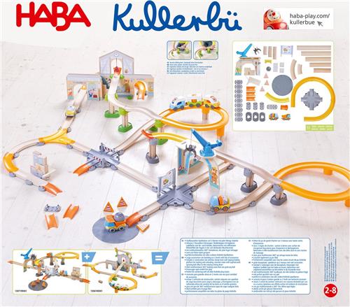 HABA Kugelbahn Kullerbü  Spielbahn Große Baustelle