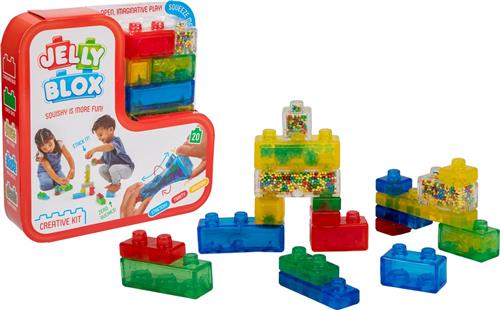 Goliath Jelly Blox Creative Kit - Constructiespeelgoed - Zachte Bouwblokken - Pijnvrij Spelen - Vanaf 2 jaar