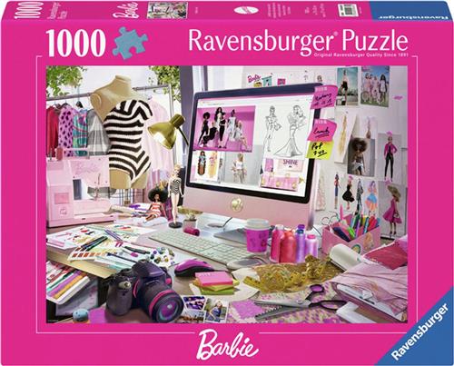 Ravensburger puzzel Barbie, Mode-icoon - Legpuzzel - 1000 stukjes