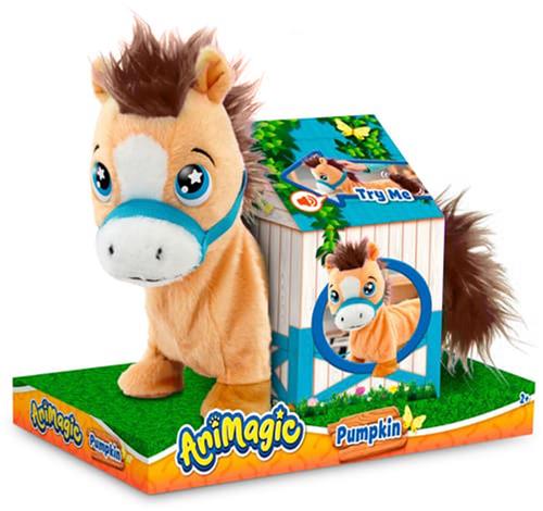 Animagic - Pumpkin de Shetland Pony - Interactieve Knuffel