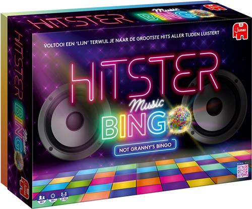 Jumbo - Hitster Bingo - Nederlandstalig Partyspel - Actiespel