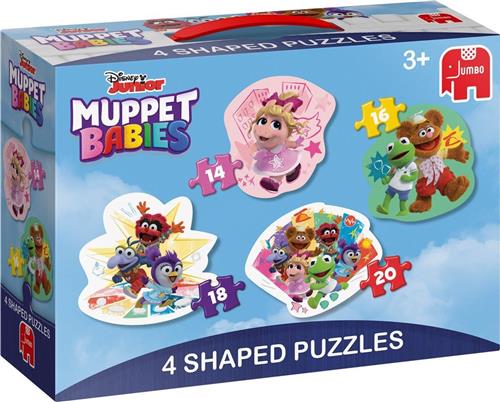Disney Muppet Babies 4in1 Shaped Puzzle