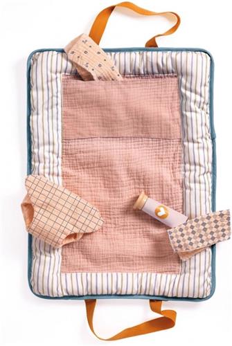 Djeco accessoires Changing bag Blue Fly